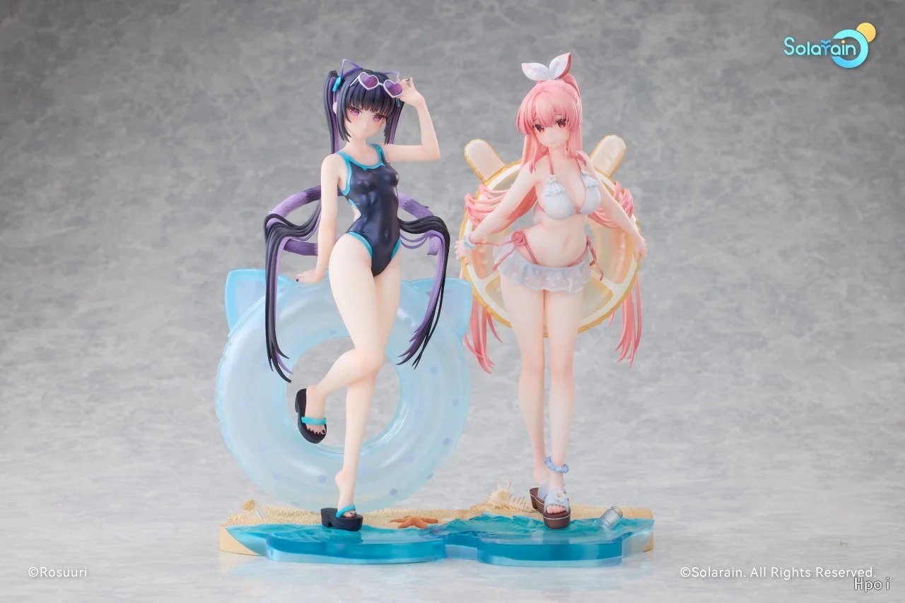Scaled Figure 1/7 Cheshire Cat Mika - Swimsuit Ver. Illustration by Rosuuri By Solarain
