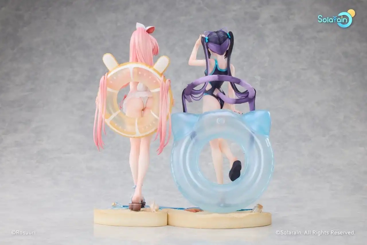 Scaled Figure 1/7 Cheshire Cat Mika - Swimsuit Ver. Illustration by Rosuuri By Solarain