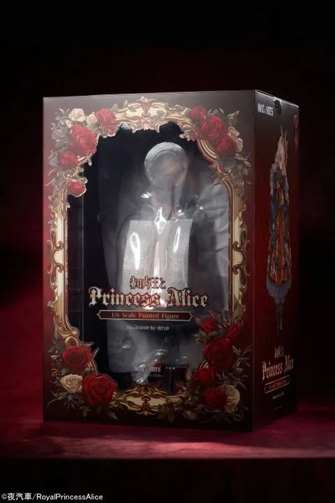 Scaled Figure 1/6 Red Queen and Princess Alice - Illustration by Yogisya By Magi Arts