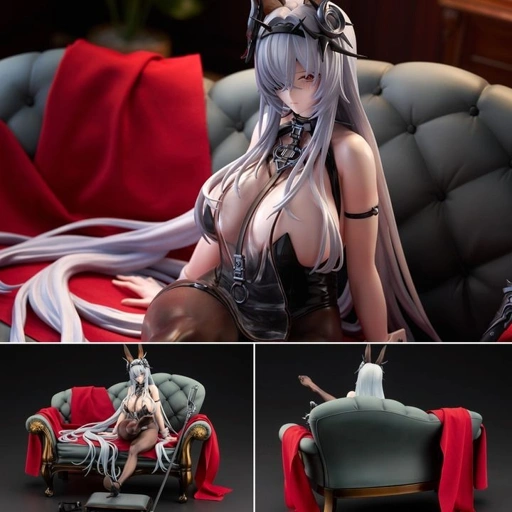 Image of Scaled Figure 1/7 Fritz Rumey - Schwarzes Kaninchen Ver. Azur Lane By Kotobukiya