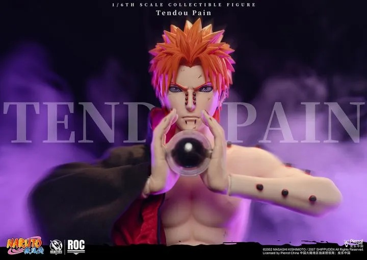 Action Figure 1/6 Tendo Pain - Battle Damaged Ver. Naruto Shippuden ROC014 By Rocket Toys