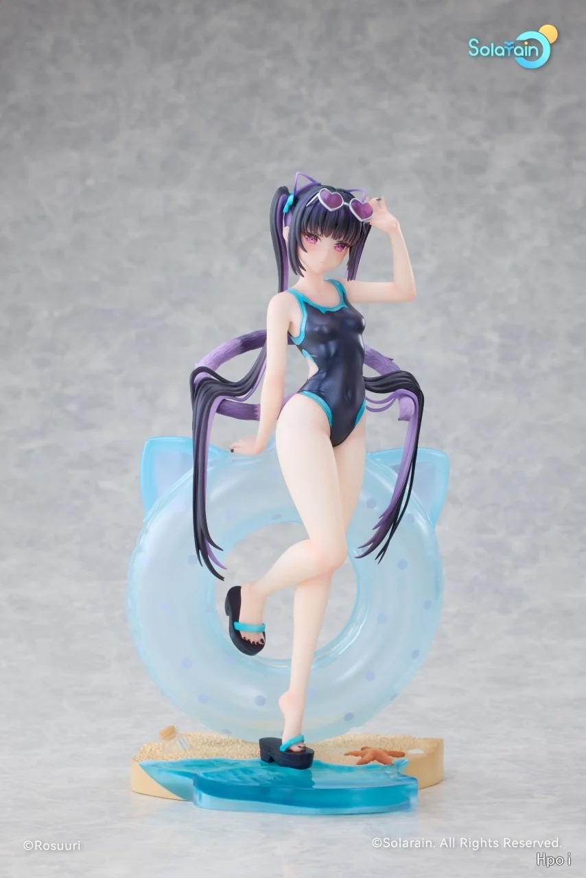 Scaled Figure 1/7 Cheshire Cat Mika - Swimsuit Ver. Illustration by Rosuuri By Solarain