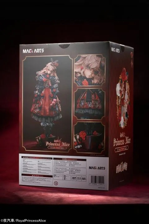 Scaled Figure 1/6 Red Queen and Princess Alice - Illustration by Yogisya By Magi Arts