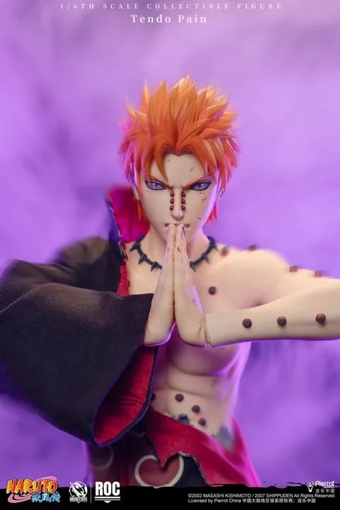 Action Figure 1/6 Tendo Pain - Battle Damaged Ver. Naruto Shippuden ROC014 By Rocket Toys