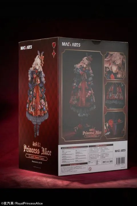 Scaled Figure 1/6 Red Queen and Princess Alice - Illustration by Yogisya By Magi Arts