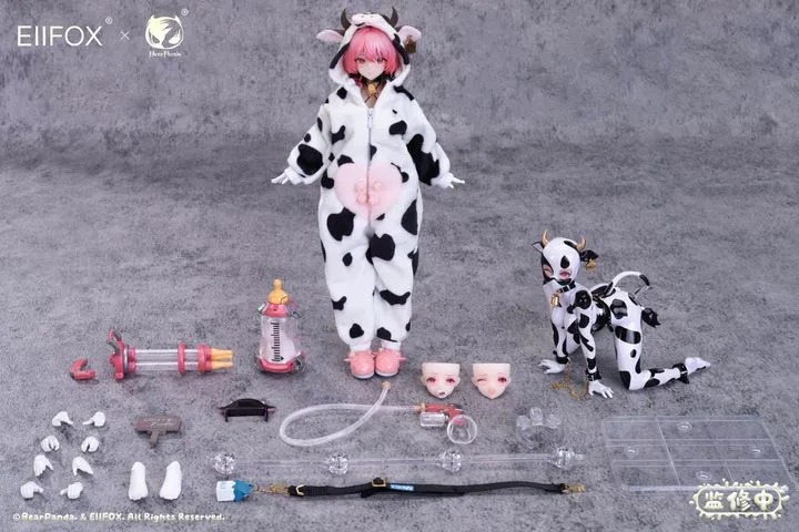 Action Figure 1/8 Cow Momo - Original Character By BearPanda x Eiifox