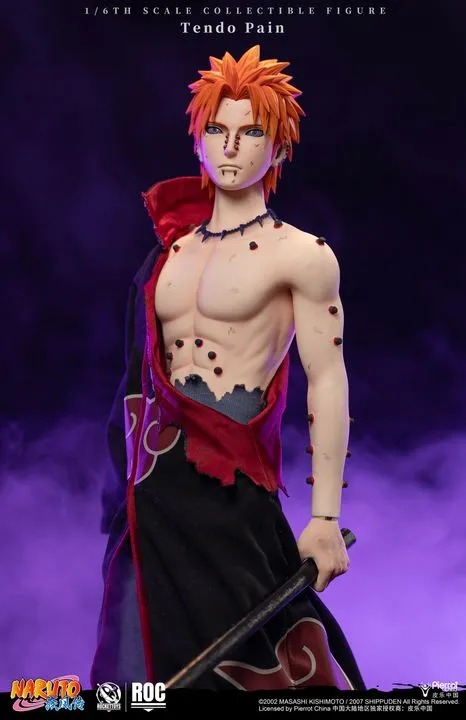 Action Figure 1/6 Tendo Pain - Battle Damaged Ver. Naruto Shippuden ROC014 By Rocket Toys