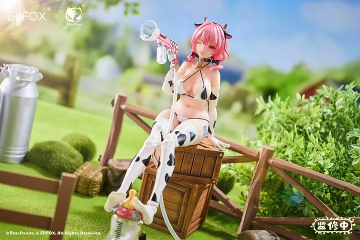 Action Figure 1/8 Cow Momo - Original Character By BearPanda x Eiifox