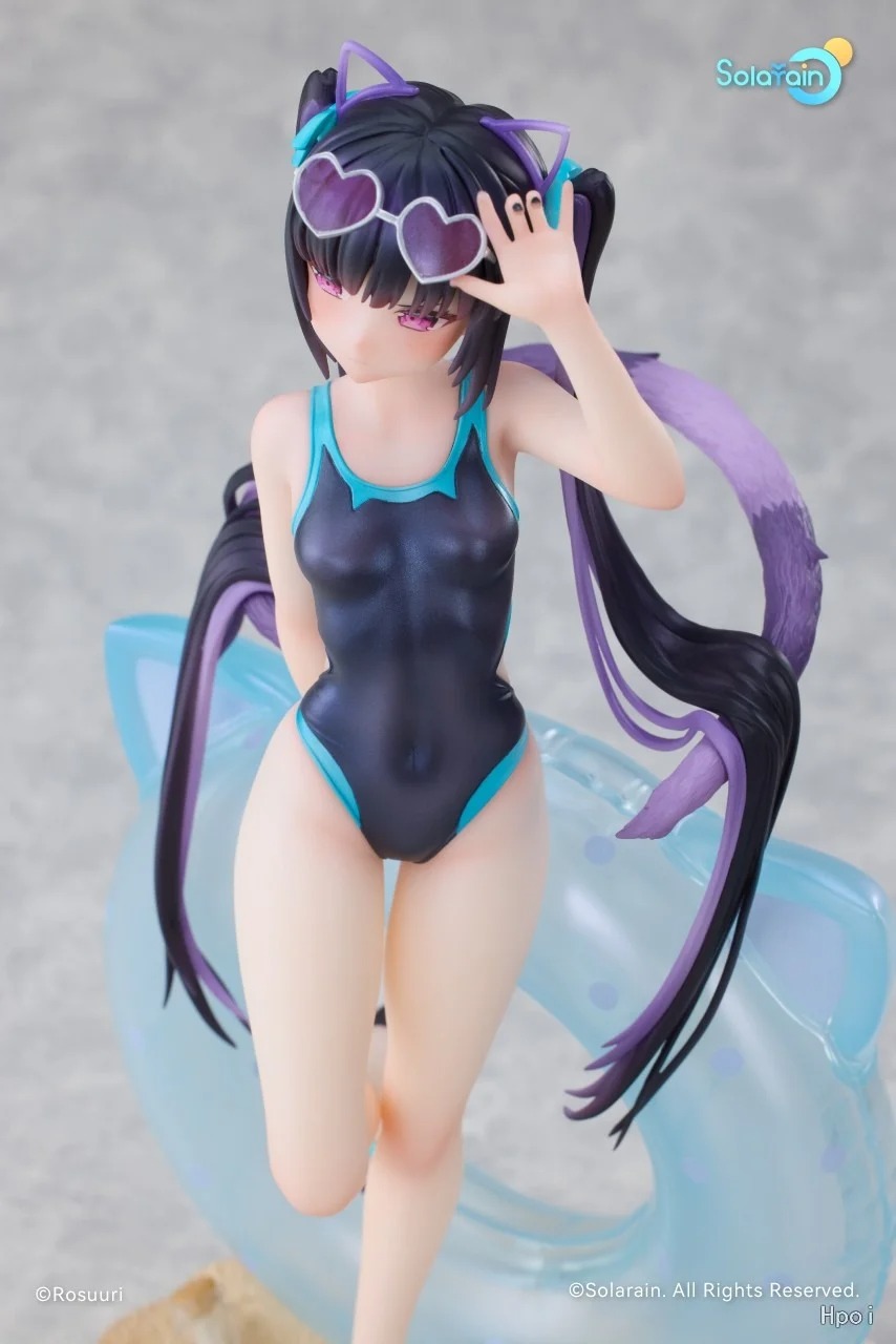 Scaled Figure 1/7 Cheshire Cat Mika - Swimsuit Ver. Illustration by Rosuuri By Solarain