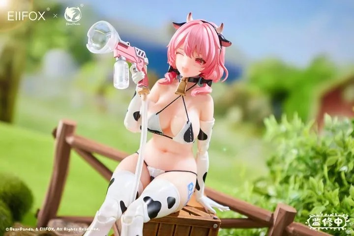 Action Figure 1/8 Cow Momo - Original Character By BearPanda x Eiifox