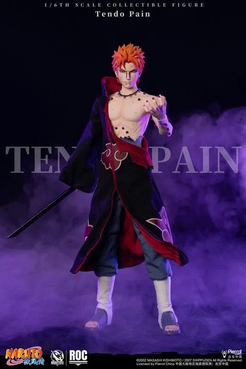 Action Figure 1/6 Tendo Pain - Battle Damaged Ver. Naruto Shippuden ROC014 By Rocket Toys