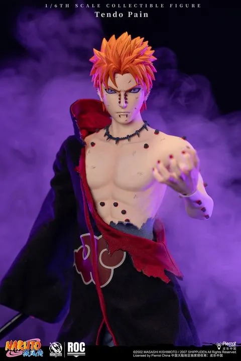 Action Figure 1/6 Tendo Pain - Battle Damaged Ver. Naruto Shippuden ROC014 By Rocket Toys