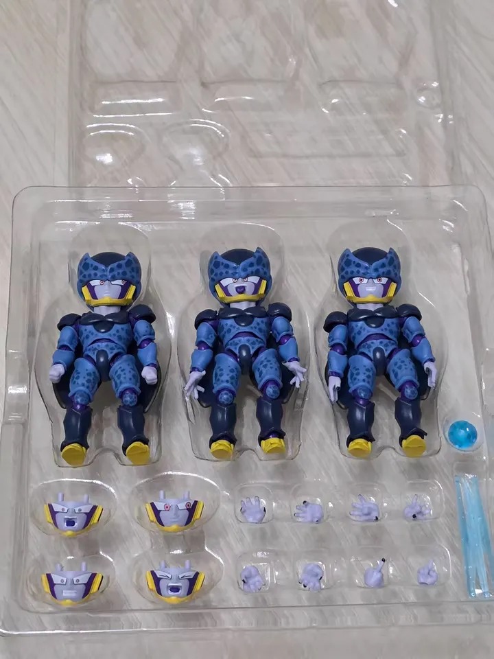 Action Figure 1/12 Trio Cell Junior + Accessories Pack - Dragonball Z By Third Party KW Studio Not Bandai SHF