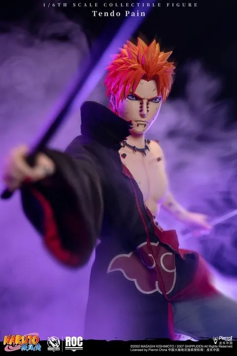 Action Figure 1/6 Tendo Pain - Battle Damaged Ver. Naruto Shippuden ROC014 By Rocket Toys