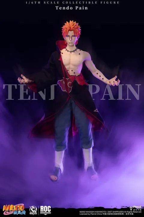 Action Figure 1/6 Tendo Pain - Battle Damaged Ver. Naruto Shippuden ROC014 By Rocket Toys