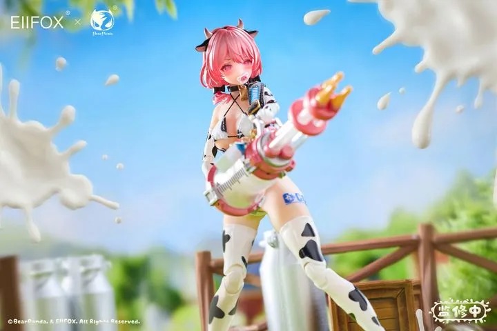 Action Figure 1/8 Cow Momo - Original Character By BearPanda x Eiifox