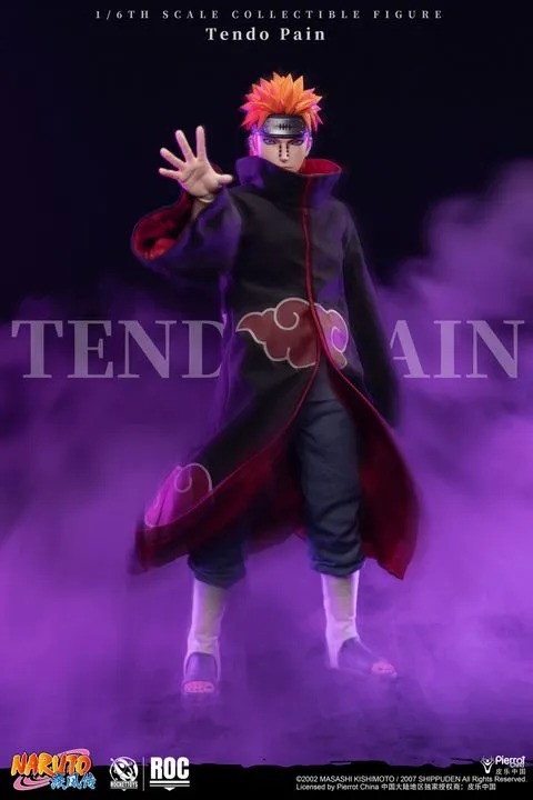 Action Figure 1/6 Tendo Pain - Naruto Shippuden ROC013 By Rocket Toys