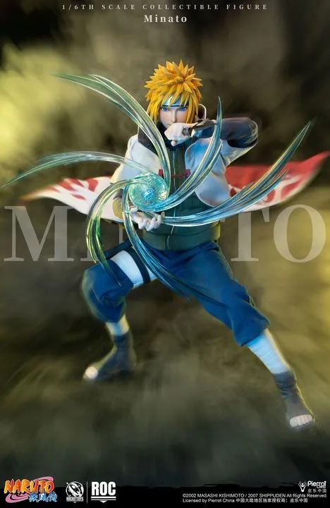 Action Figure 1/6 Namikaze Minato - Fourth Hokage Ver. Naruto Shippuden ROC015 By Rocket Toys
