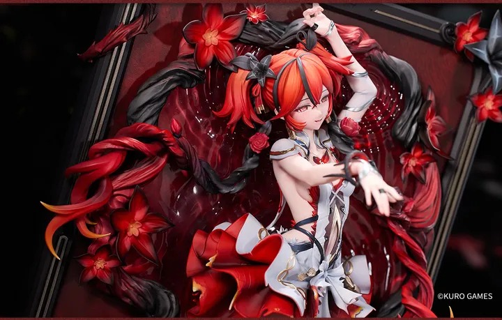 Scaled Figure 1/7 Camellya - Sanguine Blossom Ver. Wuthering Waves By Hobby Sakura