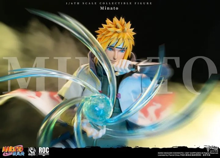 Action Figure 1/6 Namikaze Minato - Fourth Hokage Ver. Naruto Shippuden ROC015 By Rocket Toys