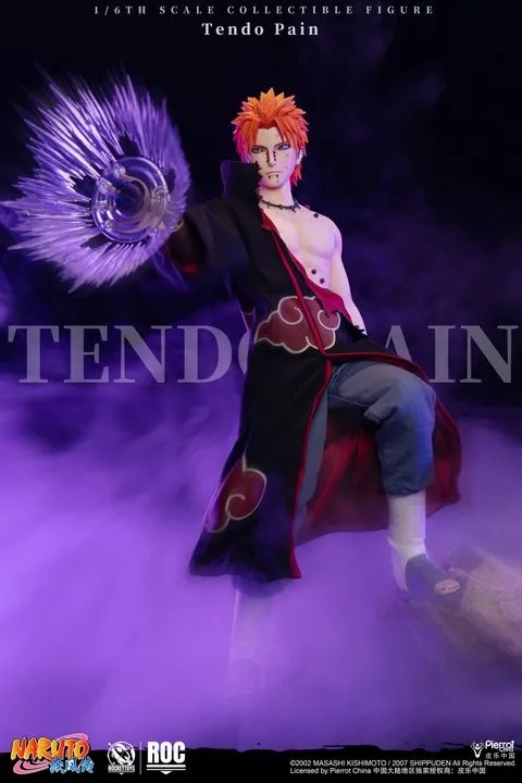 Action Figure 1/6 Tendo Pain - Battle Damaged Ver. Naruto Shippuden ROC014 By Rocket Toys