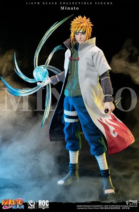 Action Figure 1/6 Namikaze Minato - Fourth Hokage Ver. Naruto Shippuden ROC015 By Rocket Toys