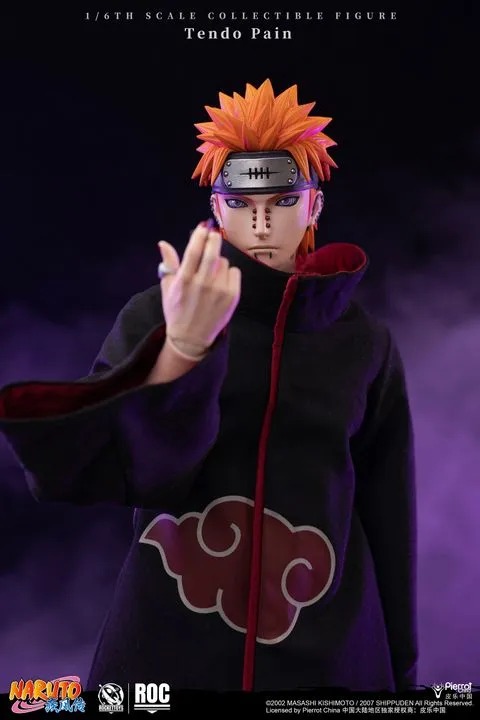 Action Figure 1/6 Tendo Pain - Naruto Shippuden ROC013 By Rocket Toys