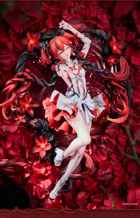 Scaled Figure 1/7 Camellya - Sanguine Blossom Ver. Wuthering Waves By Hobby Sakura
