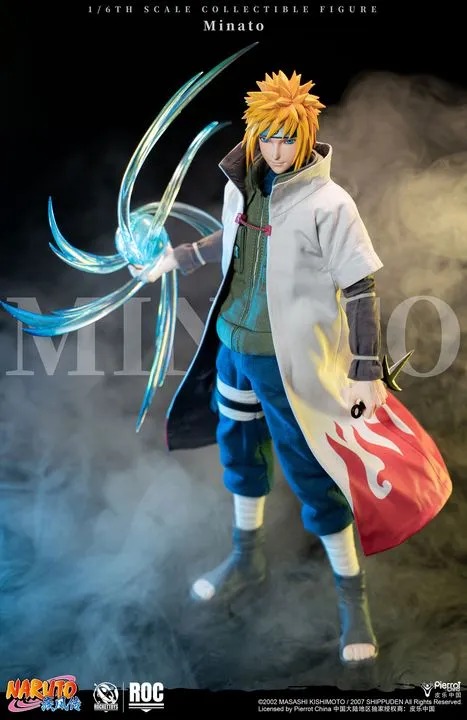 Action Figure 1/6 Namikaze Minato - Fourth Hokage Ver. Naruto Shippuden ROC015 By Rocket Toys