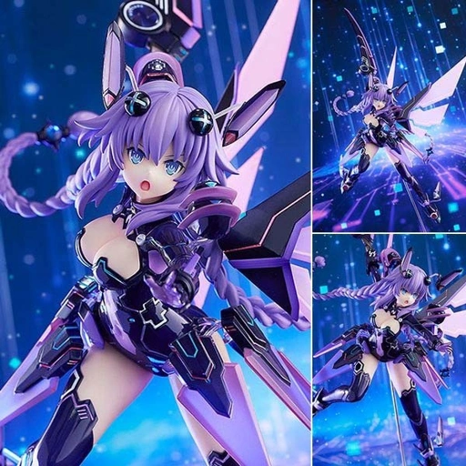 Image of Scaled Figure 1/7 Purple Heart / Neptune - Hyperdimension Neptunia By KLOCKWORX