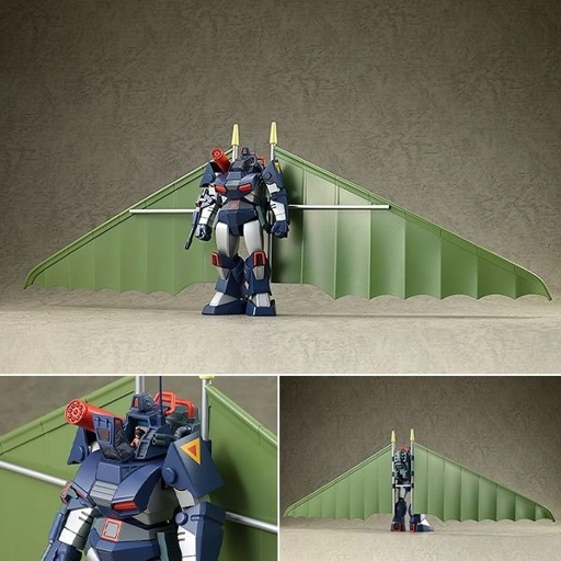 Image of Model Kit 1/72 COMBAT ARMORS MAX29 - Hang Glider Equipment Type Ver. Fang of the Sun Dougram (Re-Release) By Max Factory