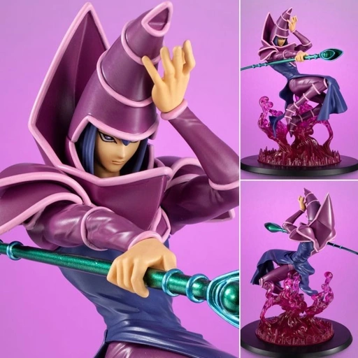Image of Monsters Chronicle Non Scaled Figure Dark Magician - Yu-Gi-Oh! Duel Monsters By MegaHouse