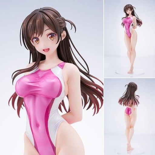 Image of Scaled Figure Mizuhara Chizuru - Competition Swimsuit Ver. Kanojo Okarishimasu (Re-Release) By AMAKUNI