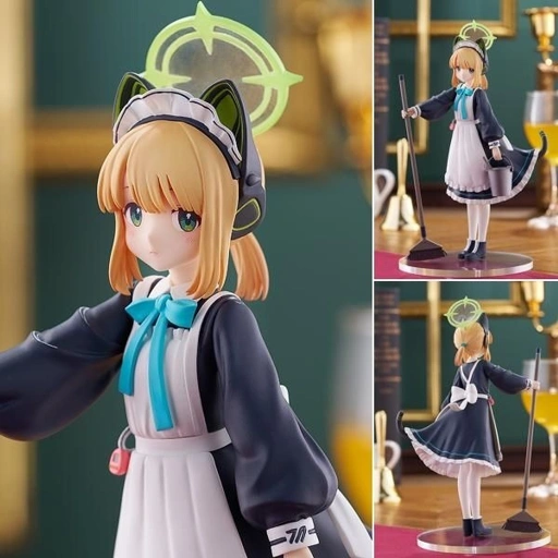Image of Pop Up Parade Figure Saiba Midori - Maid Ver. Blue Archive (17cm) By Good Smile Company