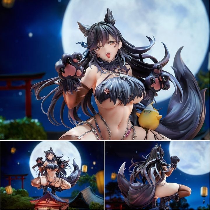 Scaled Figure 1/7 Atago - Full Moon's Feral Wolf Ver. Azur Lane By Good Smile Arts Shanghai