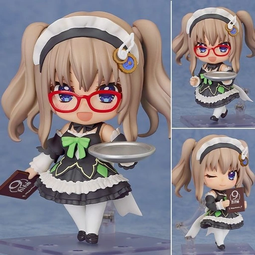 Image of Nendoroid Kujo Miyako - Maid Uniform Ver. 9-nine- Ruler's Crown By Good Smile Company
