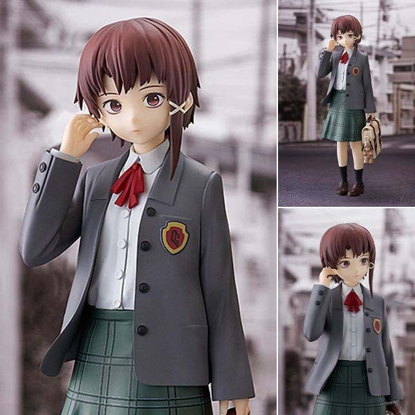 Pop Up Parade Figure L Size Iwakura Lain - Serial Experiments Lain (23cm) By Good Smile Company