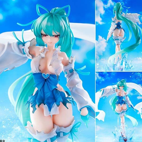 [Partial Cast Off] Scaled Figure 1/7 Minakami Sayo / Magia Azure - Deluxe Ver. Mahou Shoujo ni Akogarete By WING