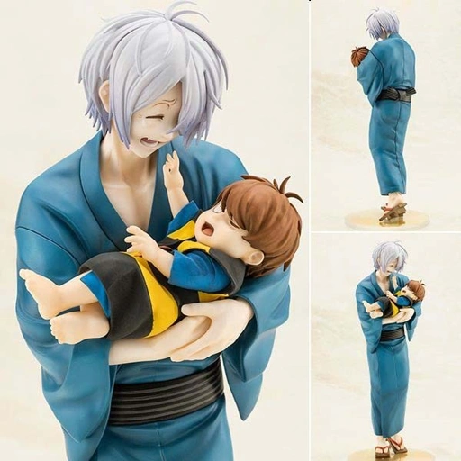 Image of Non Scaled Figure Kitaro's Father & Baby Kitaro - Kitarou Tanjou: Gegege no Nazo By Kotobukiya