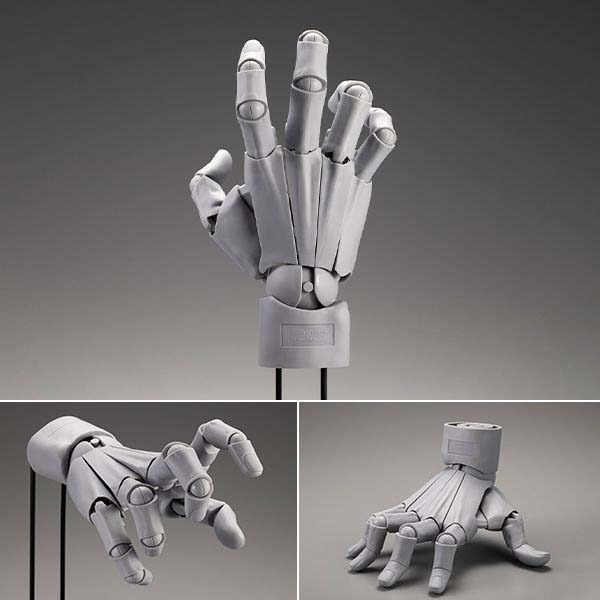 Action Figure Artist Support Item Hand Model Men's/R - Gray Ver. By Kotobukiya