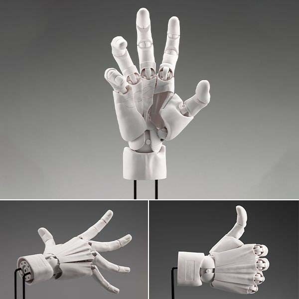 Action Figure Artist Support Item Hand Model Men's/R - White Ver. By Kotobukiya