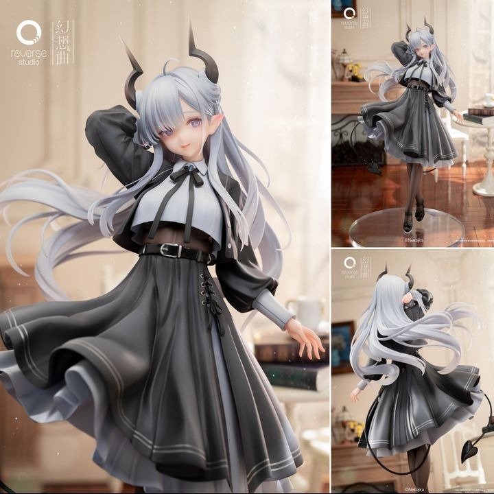 Scaled Figure 1/6 Thea / Tia - Minarai Succubus Casual Ver. Illustration by Nekojira By Reverse Studio