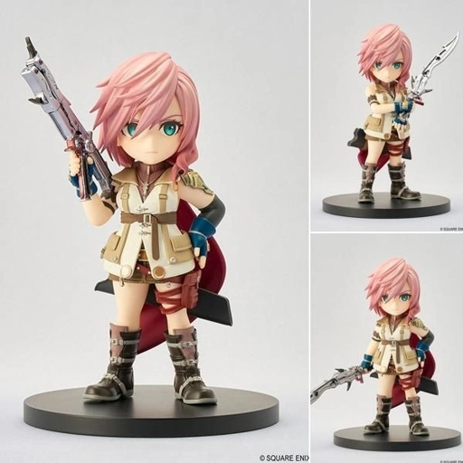 Image of Adorable Arts Figure Lightning - Final Fantasy XIII By Square Enix