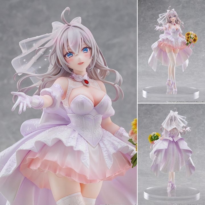 Scaled Figure 1/7 Alya / Alisa Mikhailovna Kujou - Wedding Dress Ver. Tokidoki Bosotto Russia-go de Dereru Tonari no Alya-san By KADOKAWA