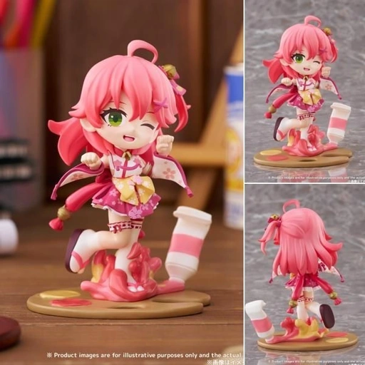 Image of Palverse Pale Figure Sakura Miko - Hololive Production (11cm) By Bushiroad Creative
