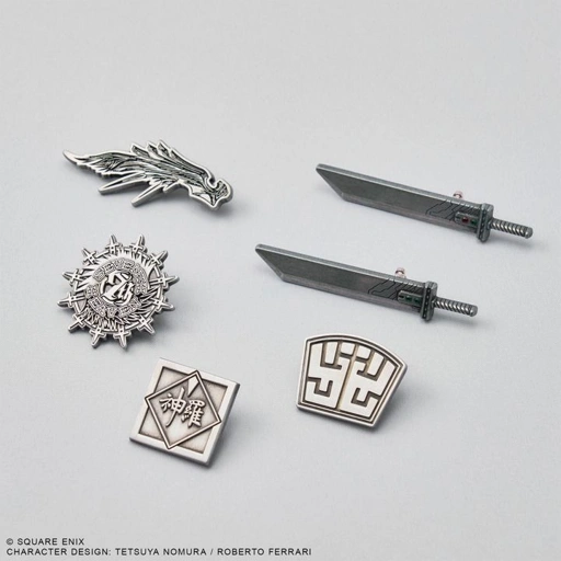 Image of [Set of 6] Final Fantasy VII Rebirth Mini Metal Collection By Square Enix