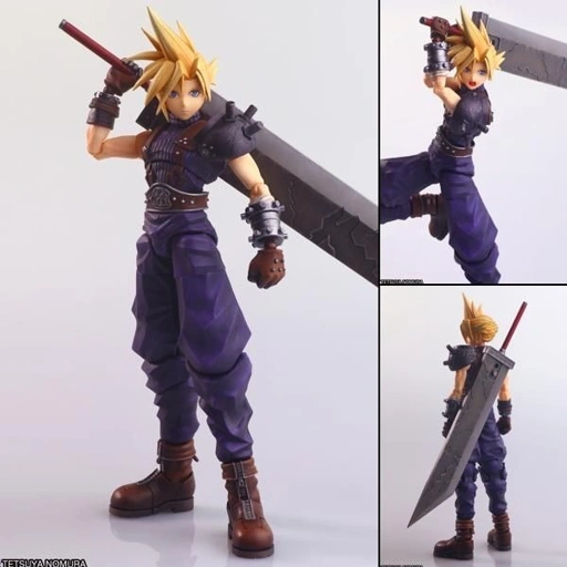 Image of Structure Arts Figure Cloud Strife - Final Fantasy VII By Square Enix