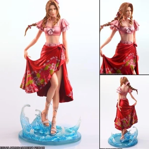 Image of Static Arts Figure Aerith Gainsborough - Swimsuit Ver. Final Fantasy VII Rebirth By Square Enix