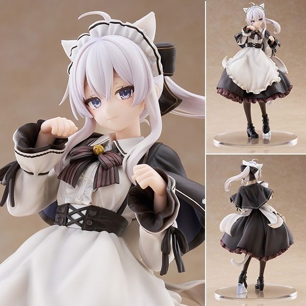 Scaled Figure 1/7 Elaina - Cat Ear Cafe Ver. Majo no Tabitabi By F:NEX