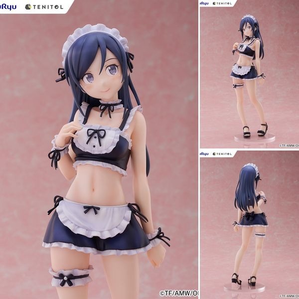 TENITOL TALL Figure Aragaki Ayase - Swimsuit Maid Ver. Ore no Imouto ga Konna ni Kawaii Wake ga Nai / Oreimo 2 By FuRyu
